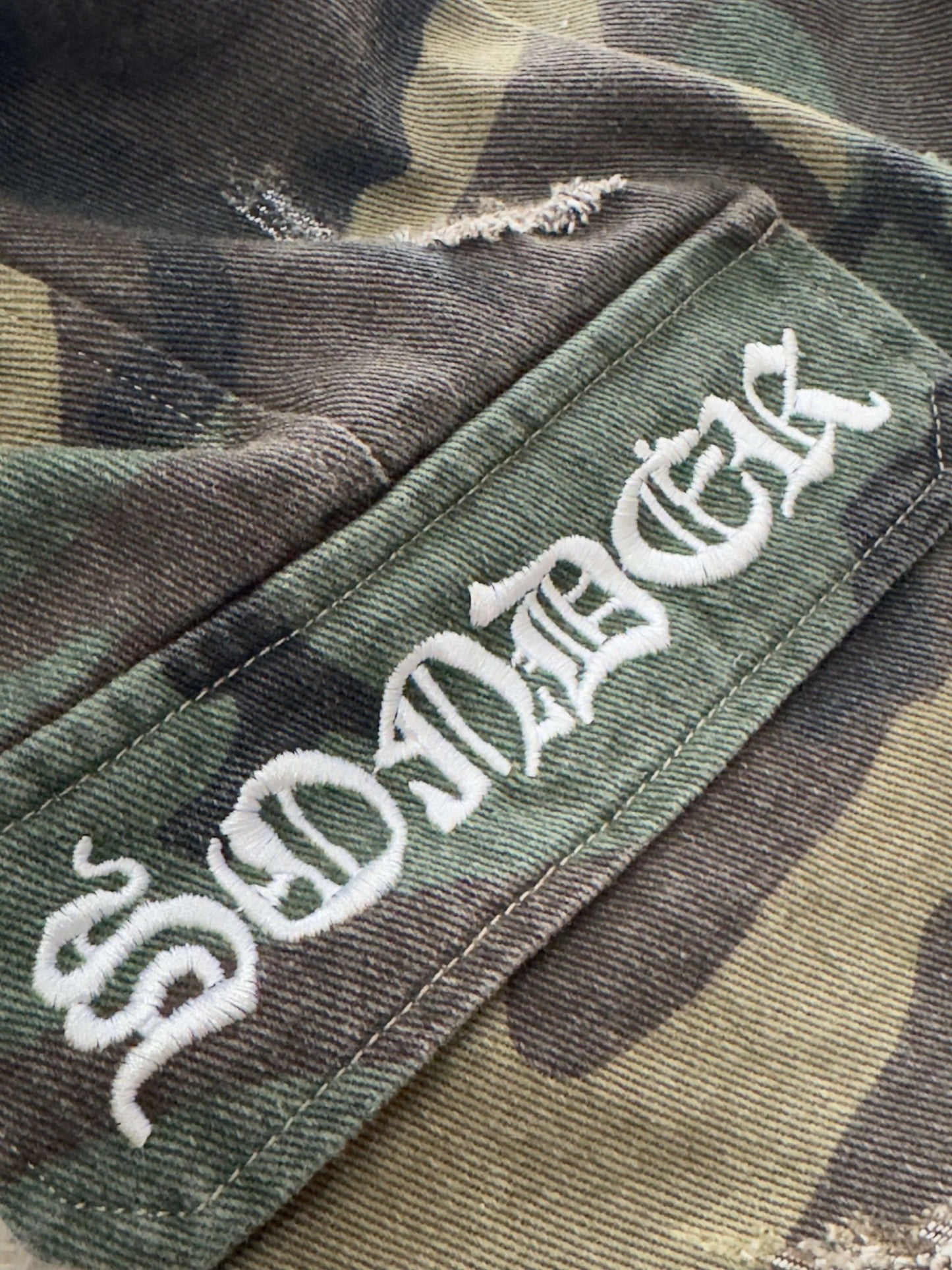 Camo Jorts