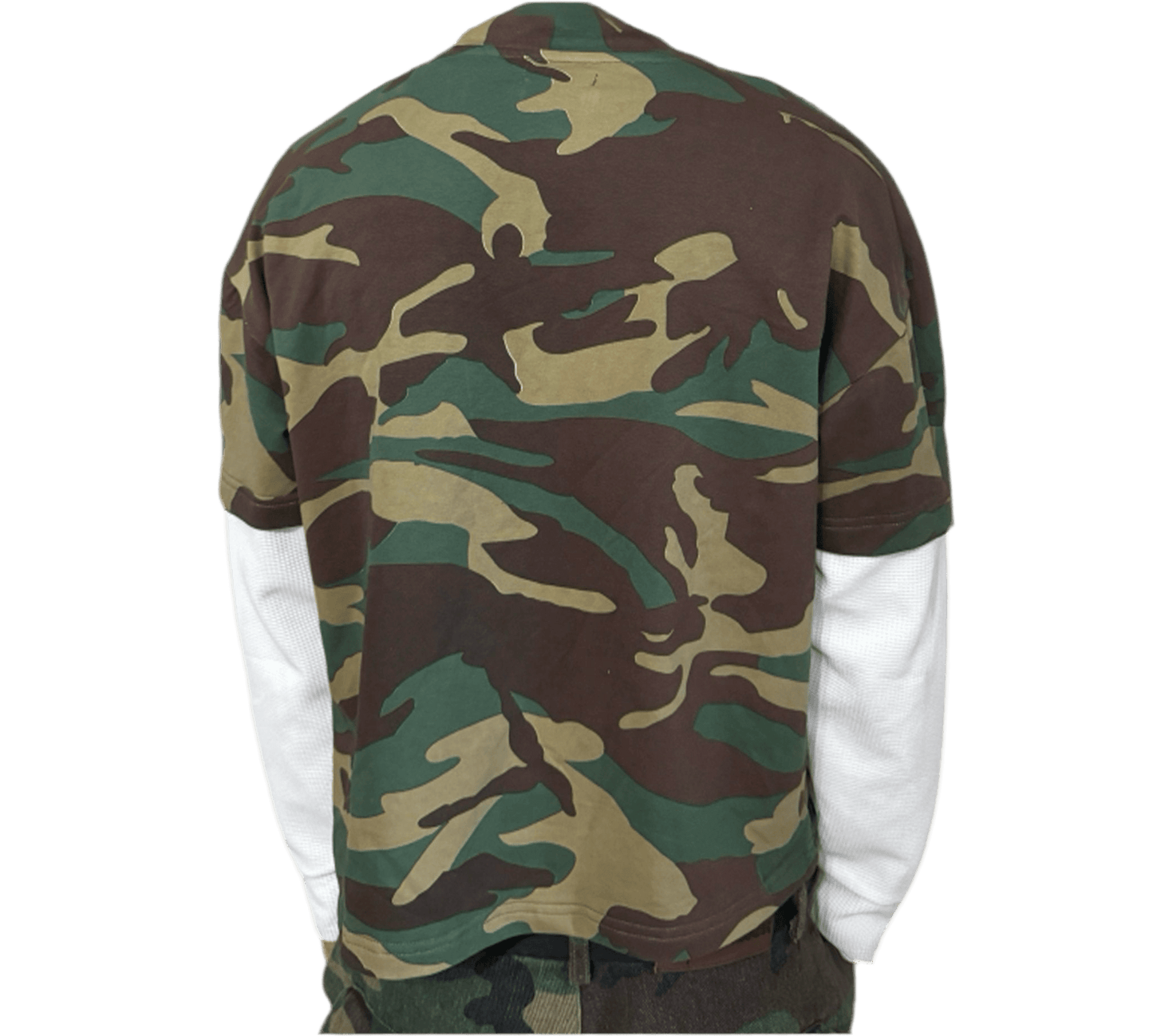 Layered Camo Tee