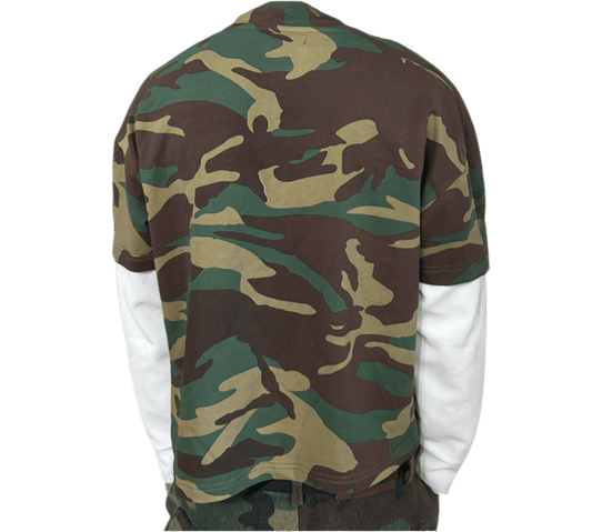 Layered Camo Tee